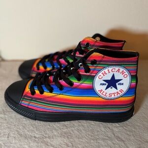 COPY - Chicano All Star Pura Vida x House of Chingasos Serape Sneakers. Men’s S…